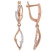 Серьги с фианитом 02-1193-32 2010 г инфо 1770w.