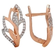 Серьги с фианитом 02-1226-32 2010 г инфо 1793w.