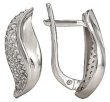 Серьги с фианитом 02-1556-32 2010 г инфо 1794w.