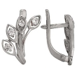 Серьги с фианитом 02-1895-03 2010 г инфо 1840w.