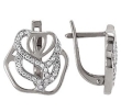 Серьги с фианитом 24416 2010 г инфо 1859w.
