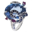 Кольцо Серебро 925 сапфир-70-1, 11ct рубин-3-0, 37ct 034 354 02 21-04220 2010 г инфо 2323w.