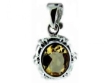 Подвеска, серебро 925, циркон. 001.05.21-00451. 2010 г.